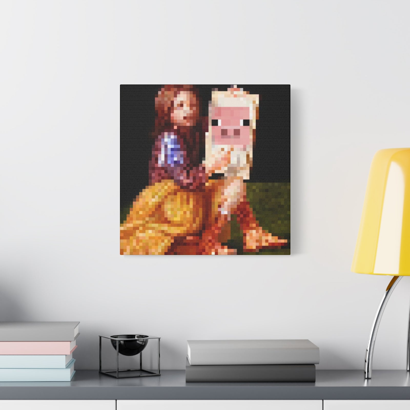 Pigscene Canvas
