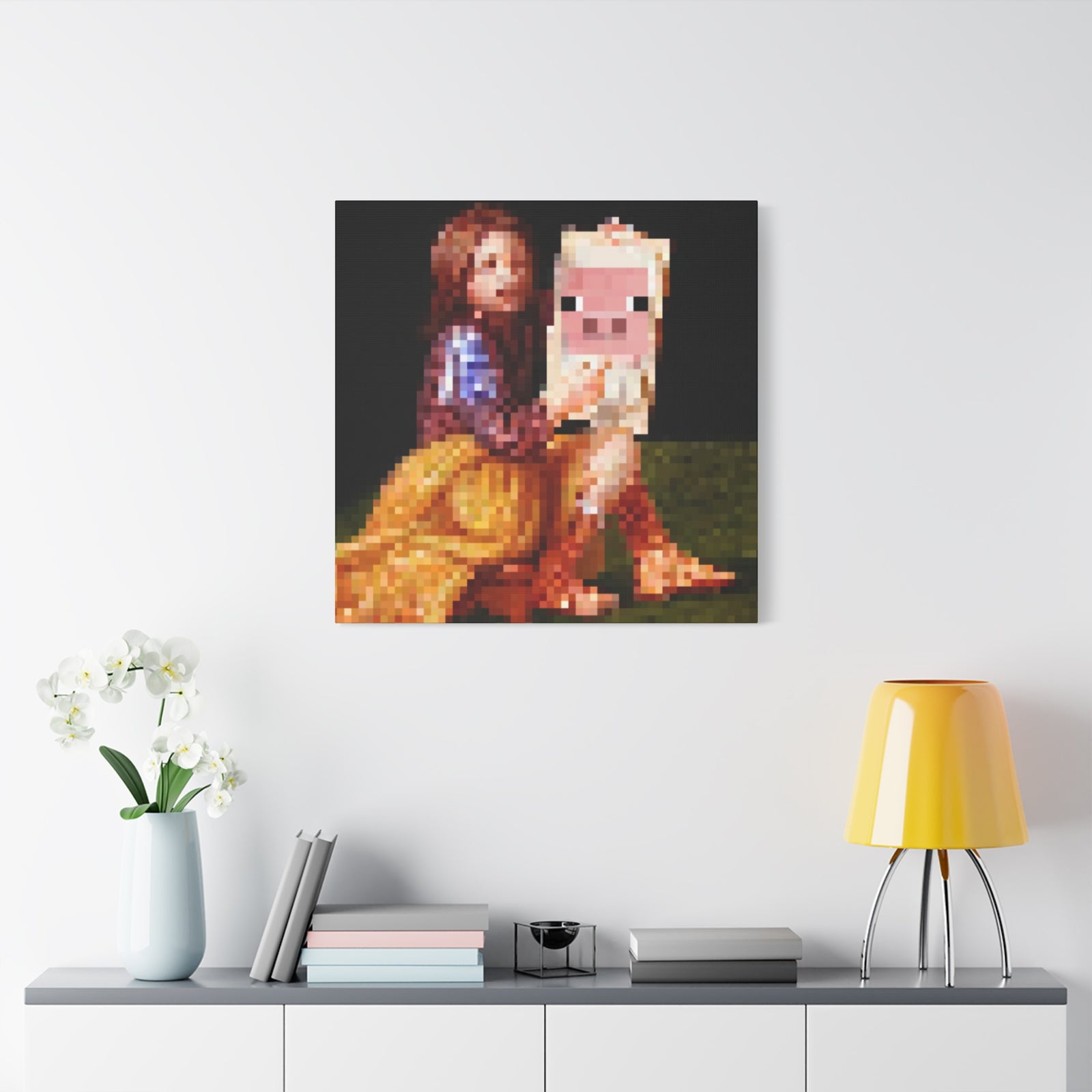 Pigscene Canvas
