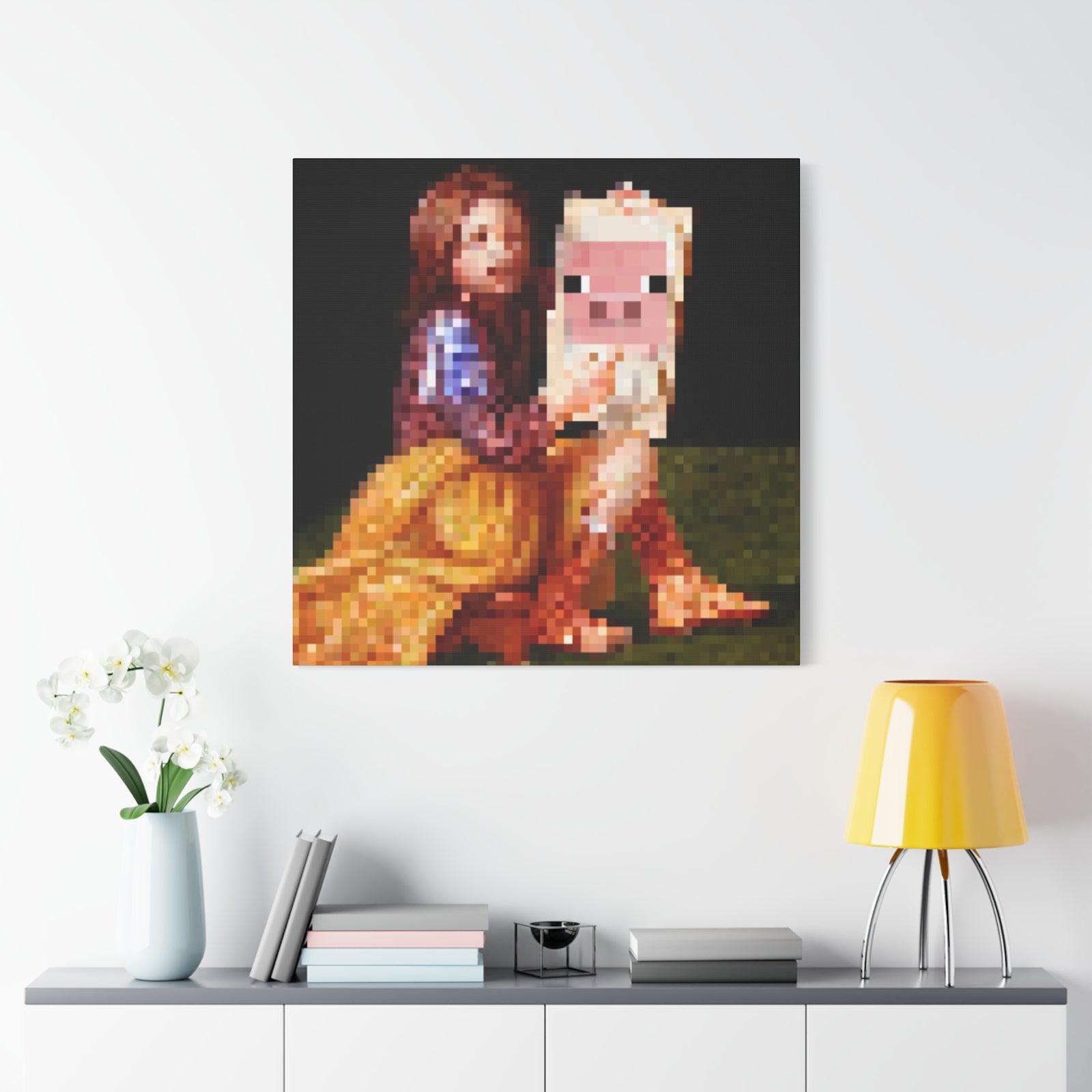 Pigscene Canvas